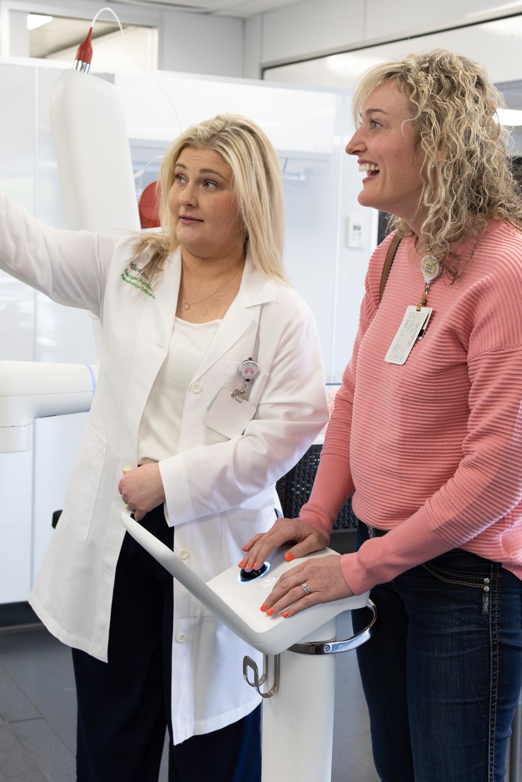 Dr. Rachael Pattison and team member