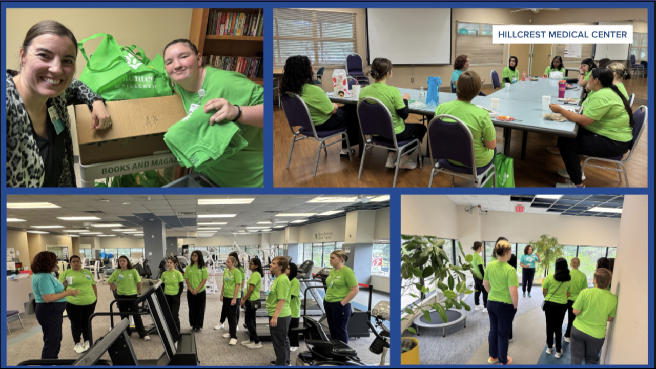 Hillcrest Medical Center celebrates junior volunteers